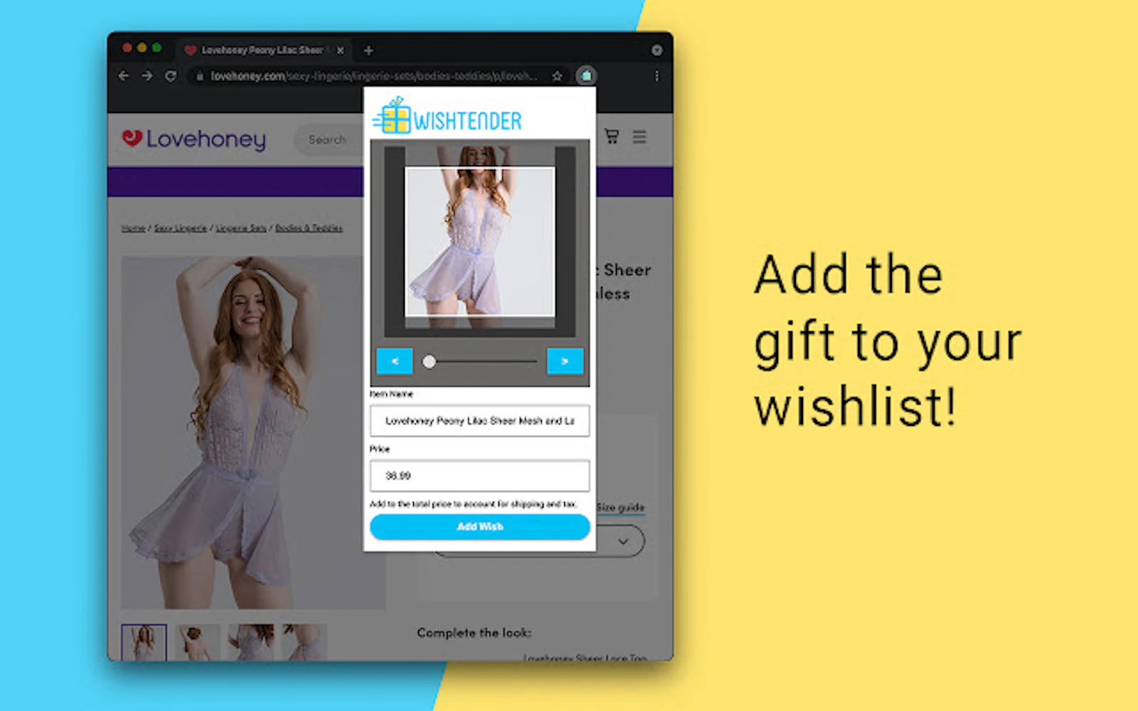 WishTender screenshot — Creators- Get gifts from your fans!