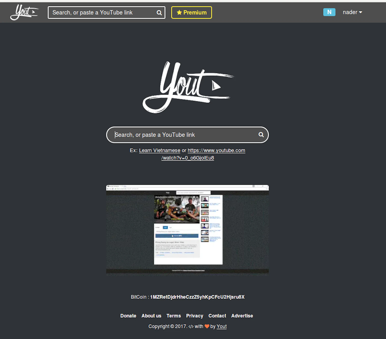 Yout preview