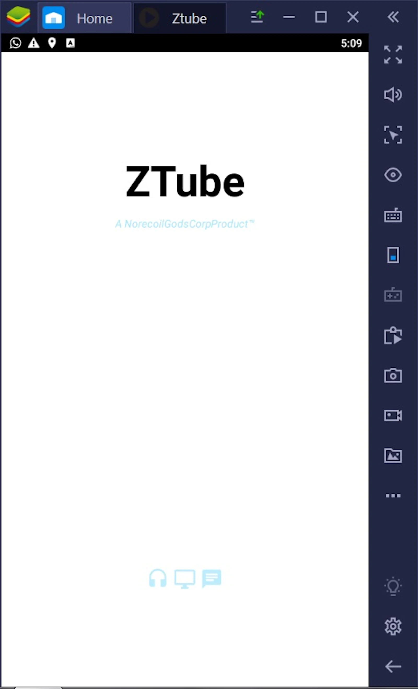 ZTube screenshot — Watch UTube Videos with your friends while chatting.